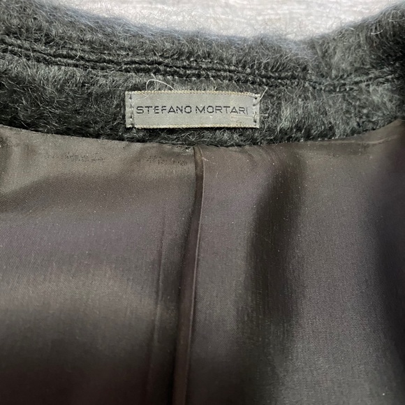 Stefano Mortari MOHAIR Pea Coat Size 44 ITALY - Picture 4 of 7